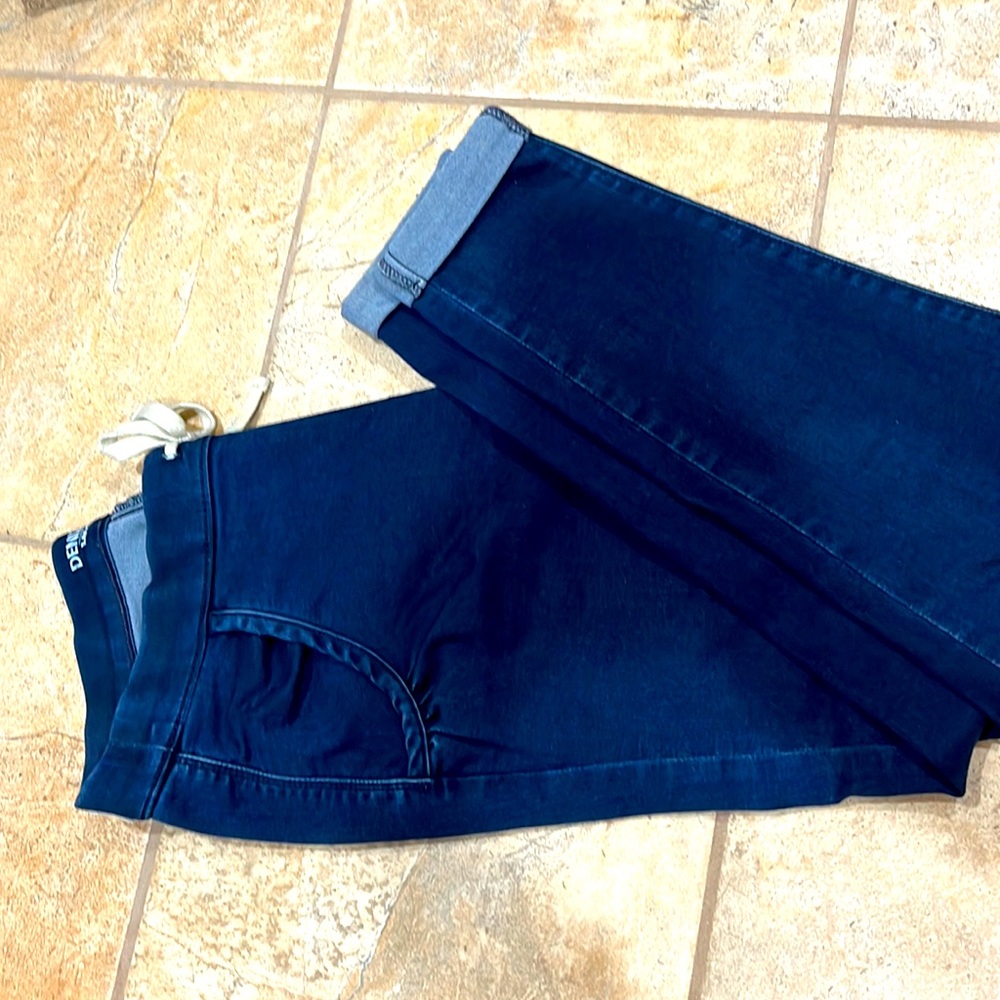 Denim joggers